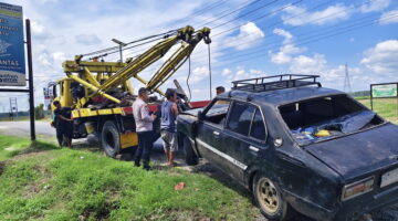 Masyarakat Hubungi 110, Polsek Dolok Batu Nanggar dan Unit Jatanras Polres Simalungun Sigap Bekuk Dua Pencuri Anak Lembu yang Kabur Pakai Mobil Sedan