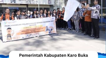 Pemerintah Kabupaten Karo Buka Pencanangan dan Apel Siaga Pelaksanaan Sensus Ekonomi 2026 ( SE2026) di Berastagi