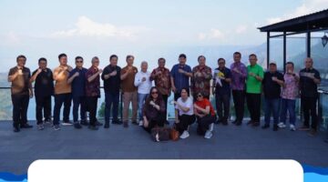 Bupati Karo Perkenalkan Potensi Wisata Karo, Ajak Investor Dan Perwakilan FGBMFI Berkunjung Ke Sipiso-Piso