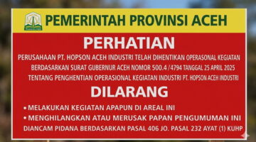 Instruksi Penghentian Sudah Terbit, Namun Aktivitas Pabrik Disebut Masih Berlangsung Hingga Larut Malam