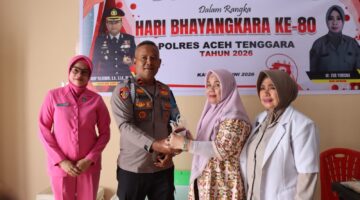 Setetes Darah, Sejuta Harapan: Polres Aceh Tenggara Gelar Donor Darah Sambut Hari Bhayangkara ke-80
