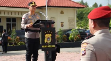 Kapolres Gayo Lues Pimpin Sertijab Sejumlah Pejabat Utama, Tekankan Peningkatan Pelayanan kepada Masyarakat