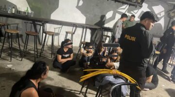 Polres Karo Gerebek Cafe Gondrong, Tiga Orang Diamankan dan Dua Puluh Pengunjung Positif Narkoba