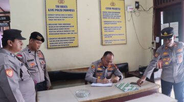 Pastikan Jajaran Siap Bertugas, Kapolres Aceh Tenggara Cek Kesiapan Mako Polsek Semadam