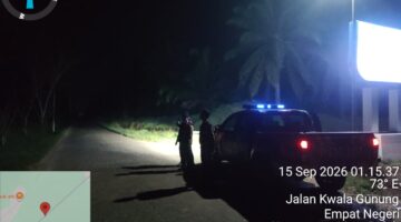 Sat Samapta Polres Batu Bara Gelar Patroli Blue Light Roda-4, Jaga Wilayah Dari Gangguan Kejahatan