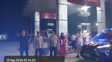 Polsek Lima Puluh Patroli SPBU: Awasi Pelayanan, Tegaskan Larangan Isi BBM ke Jerigen