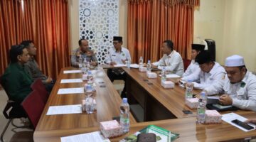 Perkuat Kolaborasi, Kapolres Aceh Tenggara Silaturahmi ke Kemenag dan Tandatangani MoU