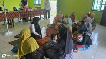 Puskesmas Deleng Pokhisen Jemput Bola ke Tualang Lama, Perkuat Kelas Ibu Balita Cegah Stunting